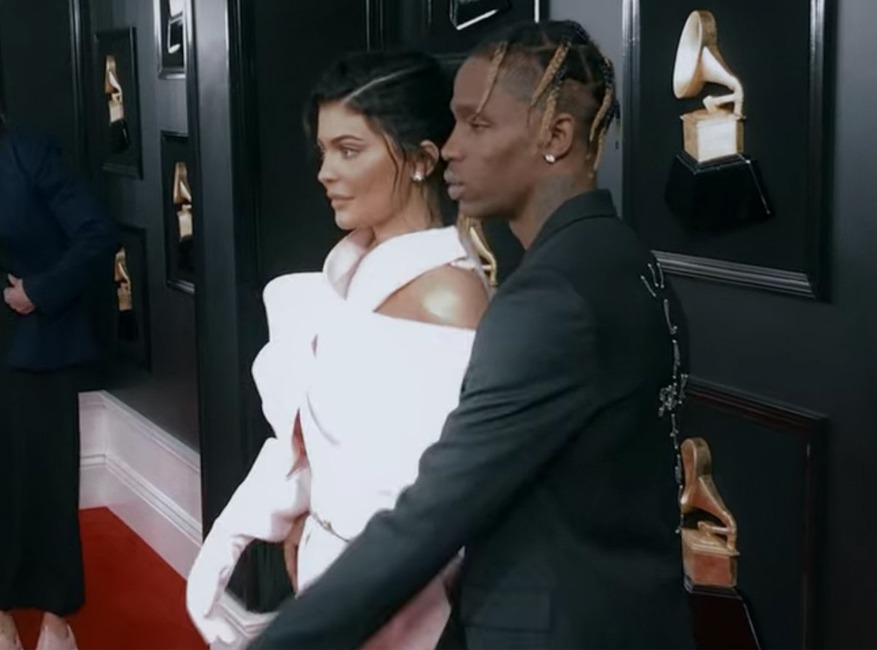 Travis Scott, Kylie Jenner, Stormi Webster
